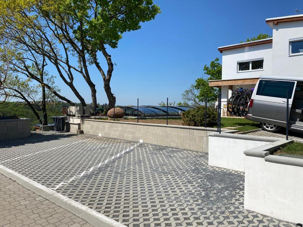 Apartmán D Vyhlídka nad řekou Zdiby Esterno foto